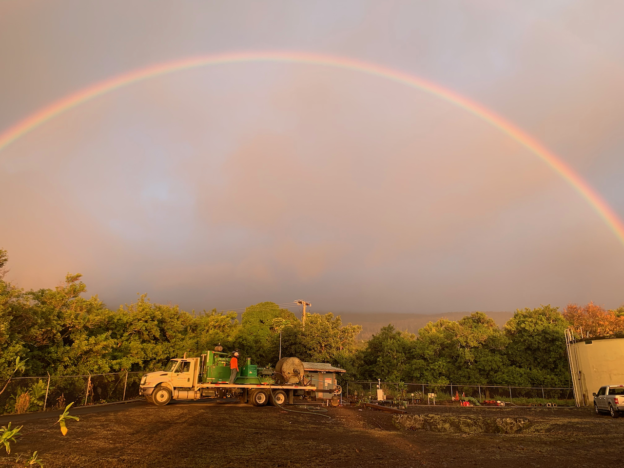 Hawaii-Rainbow WellJet in Hawaii.